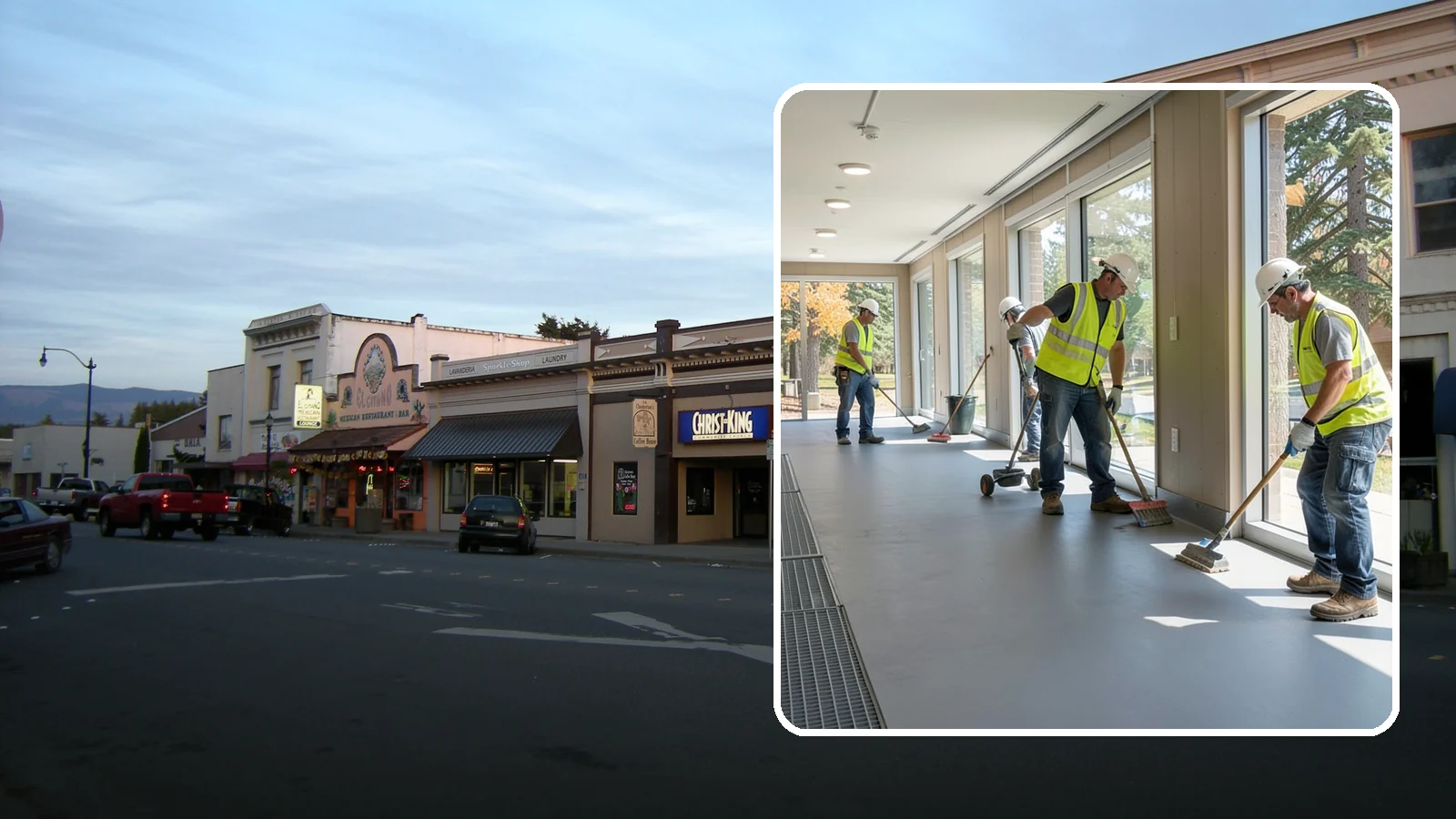 Facility Flooring Installation in Burlington, Skagit County, WA - Commercial flooring installation for public buildings, including resilient, tile, and carpet systems.