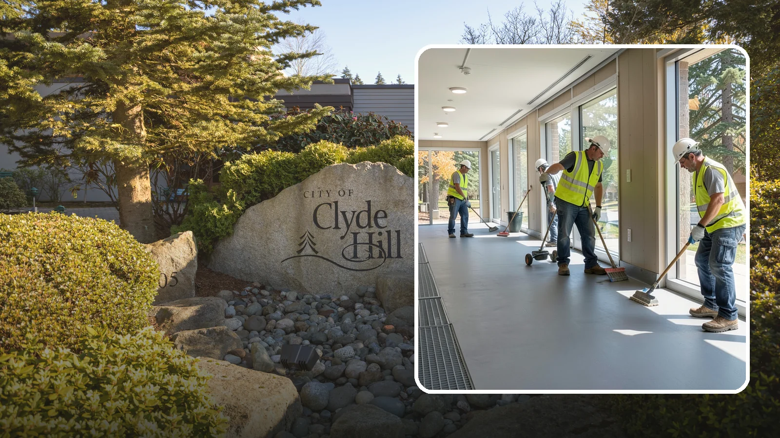 Facility Flooring Installation in Clyde Hill, King County, WA - Commercial flooring installation for public buildings, including resilient, tile, and carpet systems.
