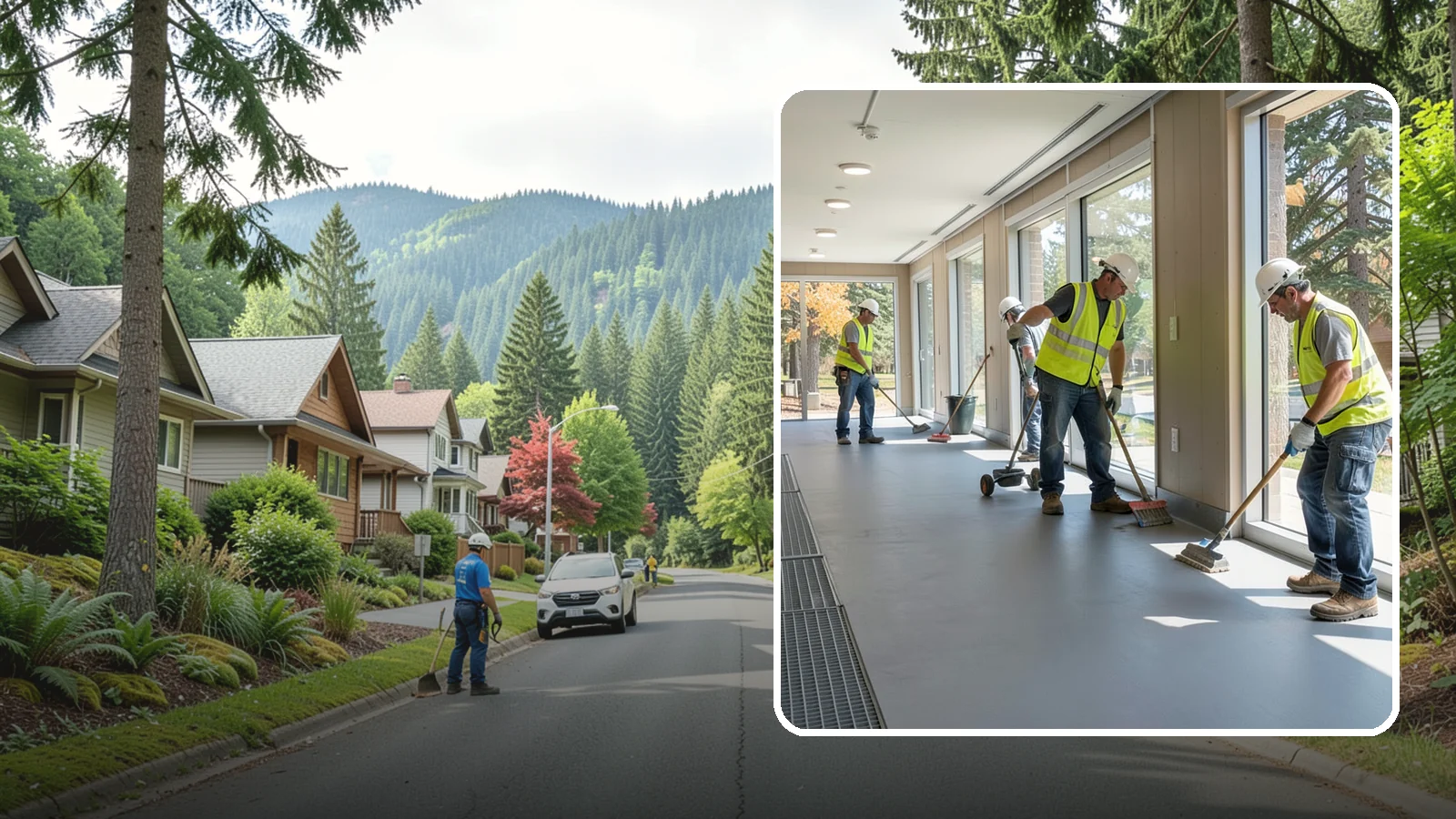 Facility Flooring Installation in Darrington, Snohomish County, WA - Commercial flooring installation for public buildings, including resilient, tile, and carpet systems.