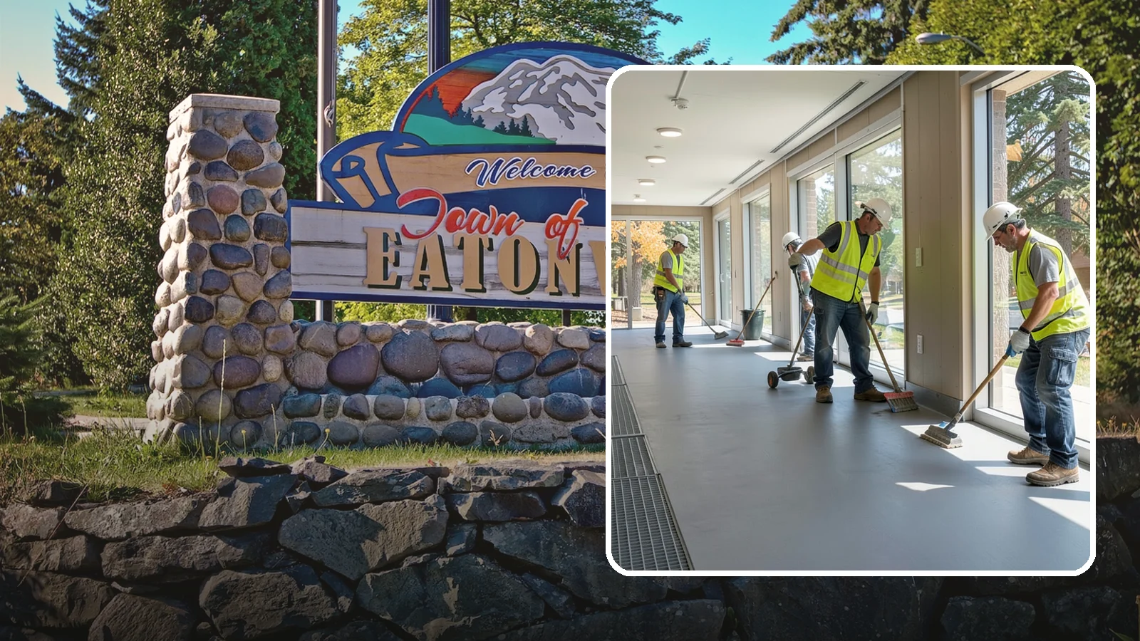 Facility Flooring Installation in Eatonville, Pierce County, WA - Commercial flooring installation for public buildings, including resilient, tile, and carpet systems.