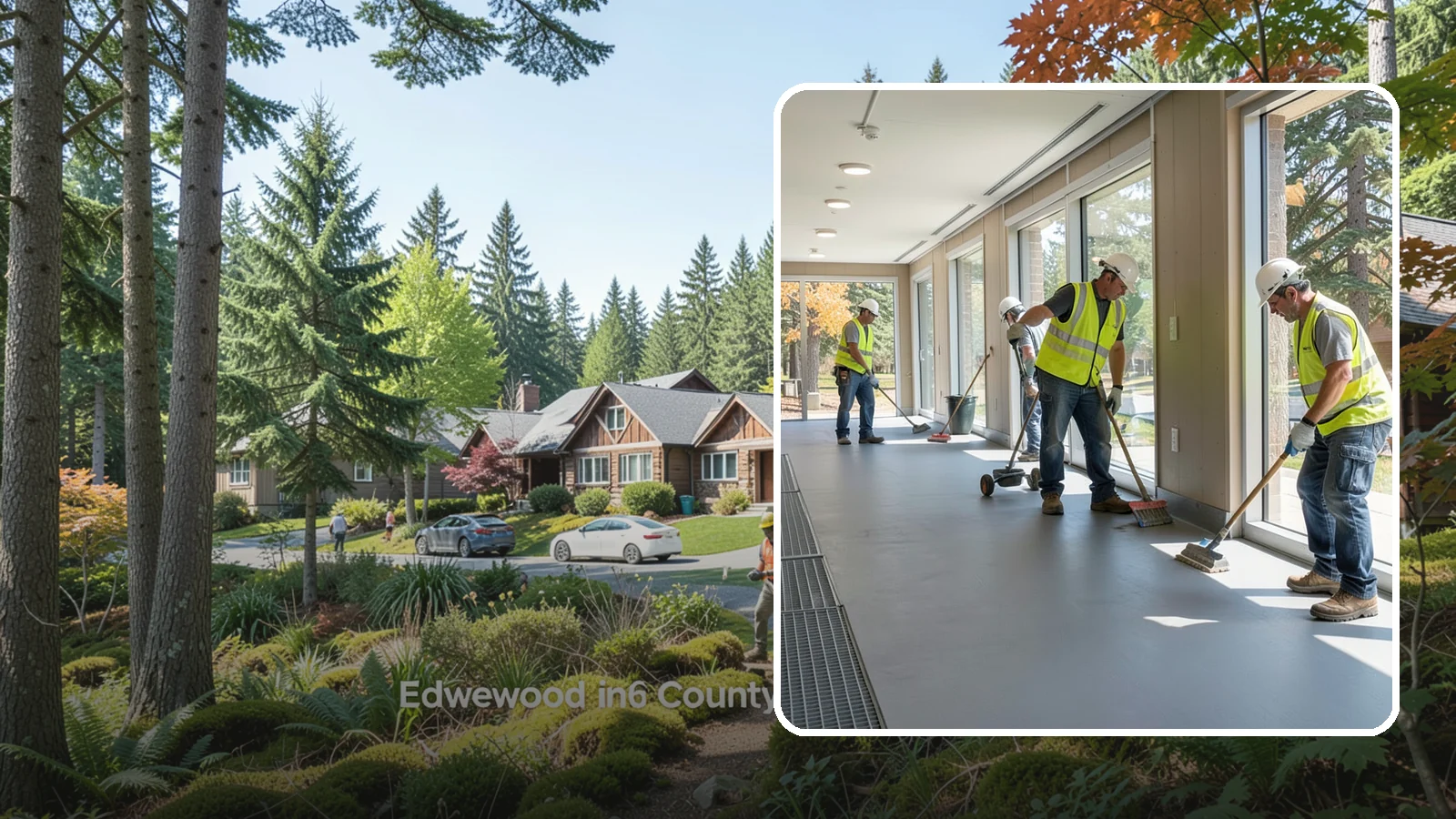Facility Flooring Installation in Edgewood, Pierce County, WA - Commercial flooring installation for public buildings, including resilient, tile, and carpet systems.