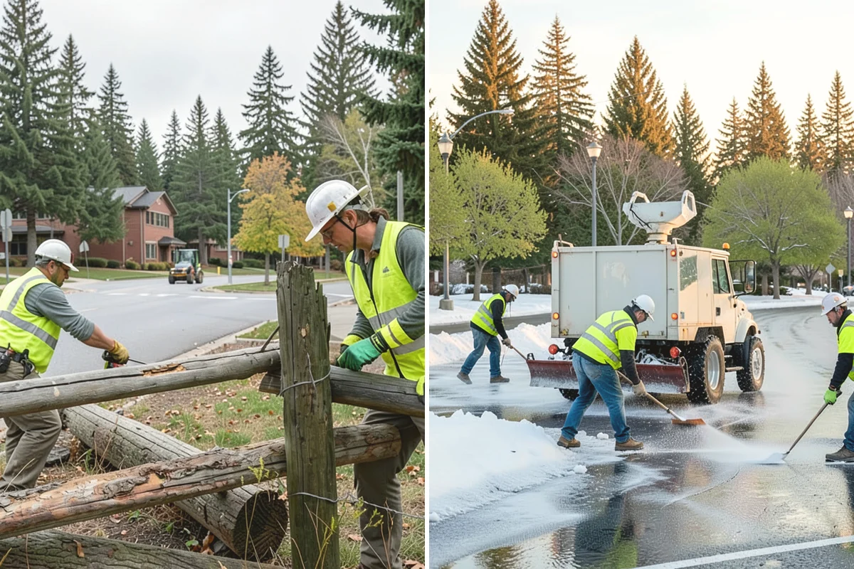Facility Flooring Installation in Edgewood, Pierce County, WA - Test and prepare the substrate for the flooring type