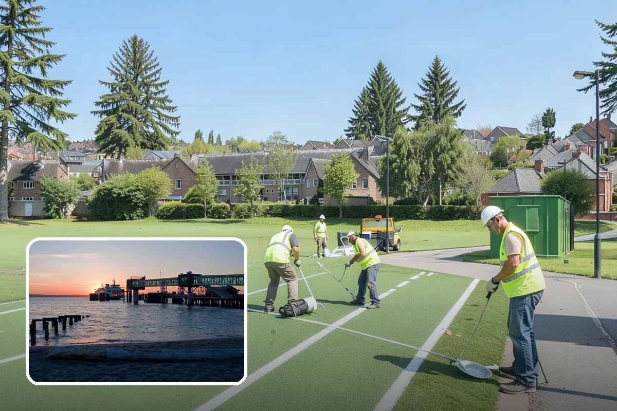 Facility Flooring Installation in Edmonds, Snohomish County, WA - Durable systems specified for heavy public traffic