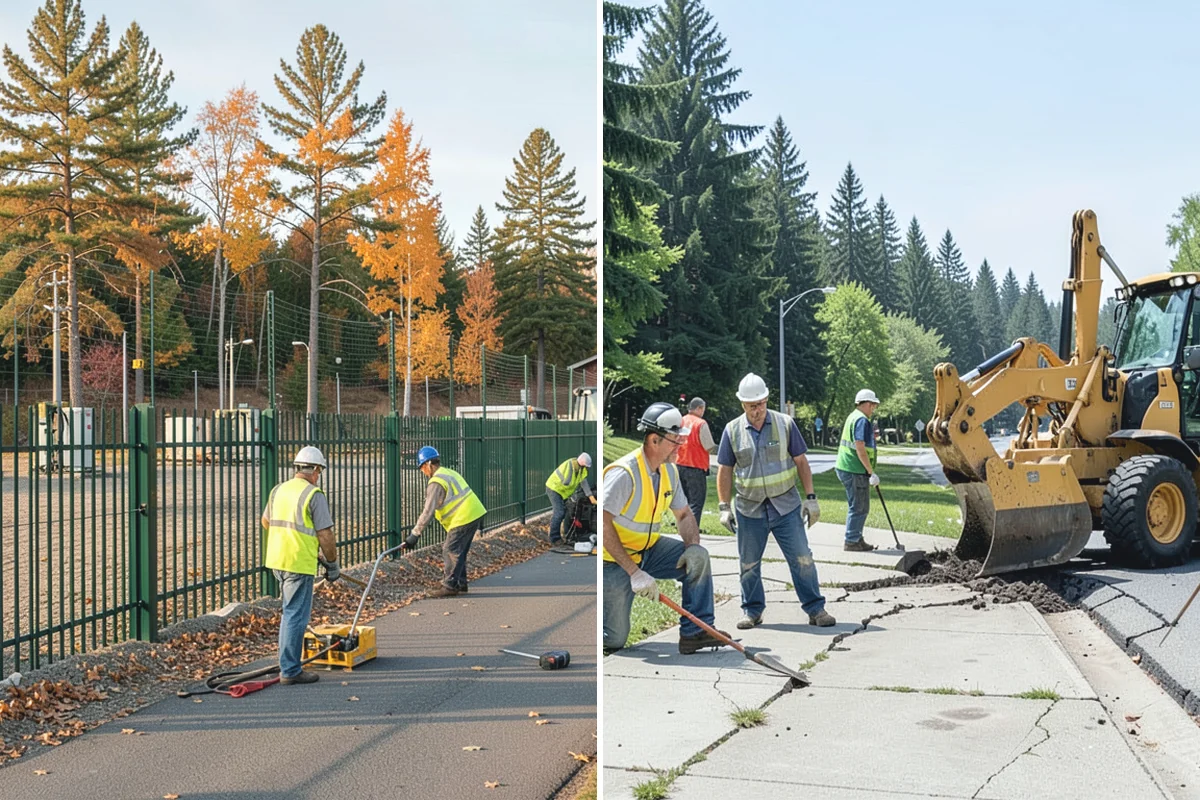 Facility Flooring Installation in Gold Bar, Snohomish County, WA - Test and prepare the substrate for the flooring type