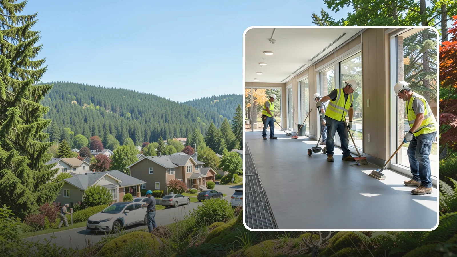 Facility Flooring Installation in Index, Snohomish County, WA - Commercial flooring installation for public buildings, including resilient, tile, and carpet systems.