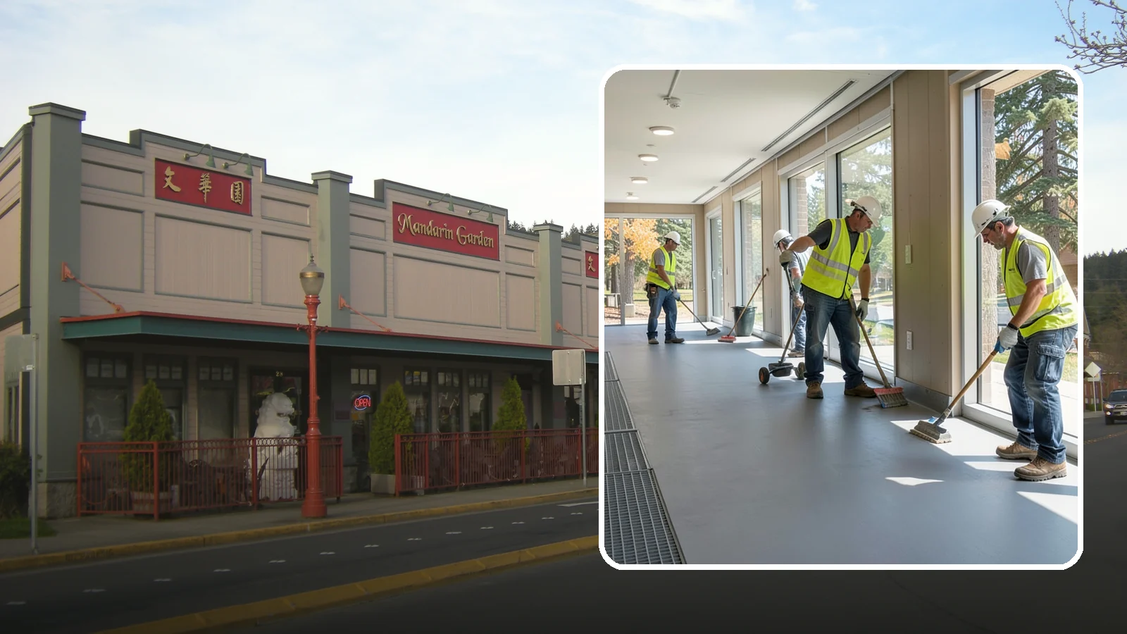 Facility Flooring Installation in Issaquah, King County, WA - Commercial flooring installation for public buildings, including resilient, tile, and carpet systems.