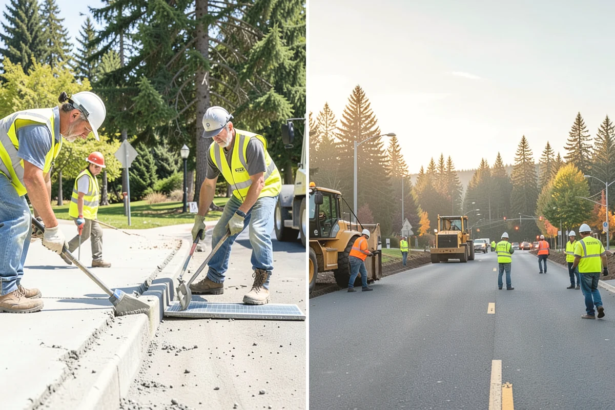 Facility Flooring Installation in La Conner, Skagit County, WA - Test and prepare the substrate for the flooring type