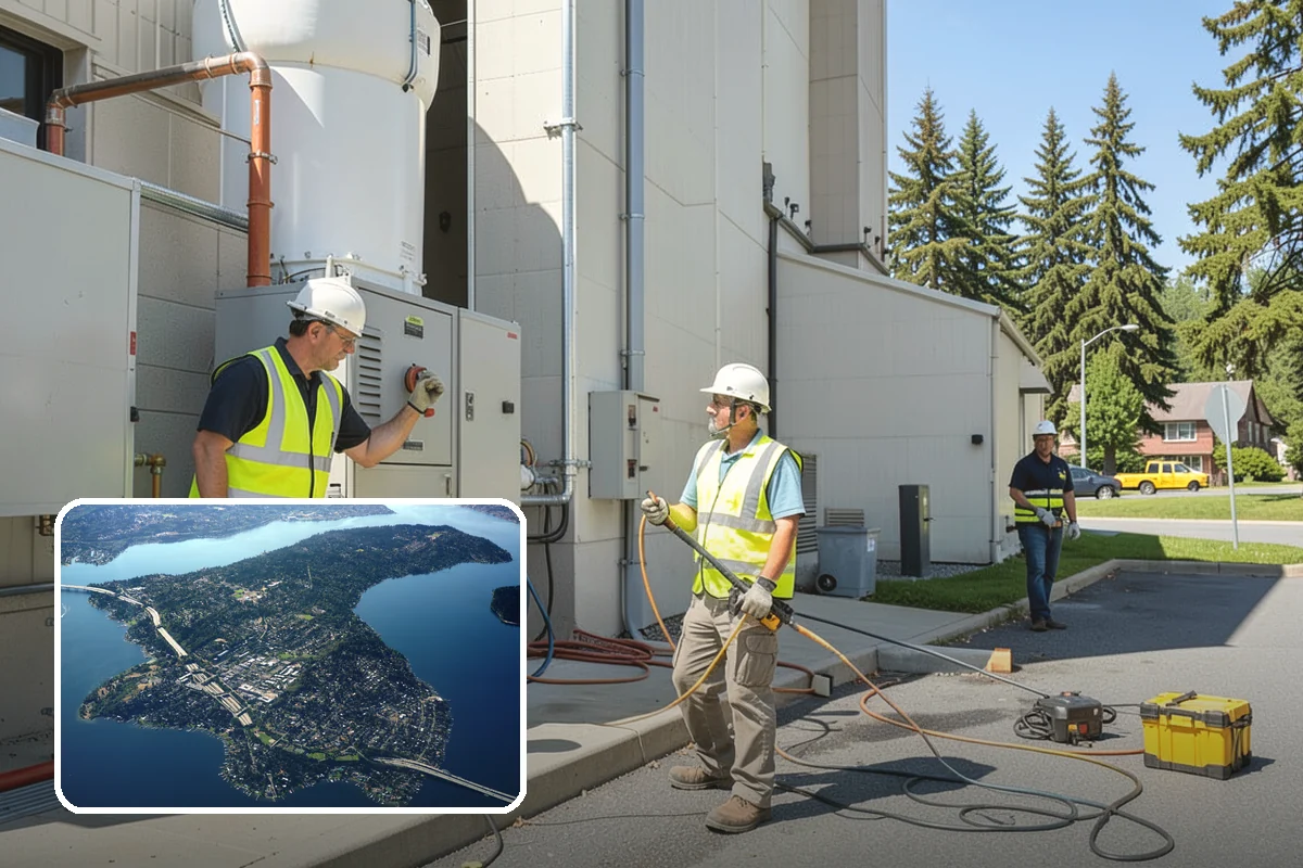 Facility Flooring Installation in Mercer Island, King County, WA - Durable systems specified for heavy public traffic