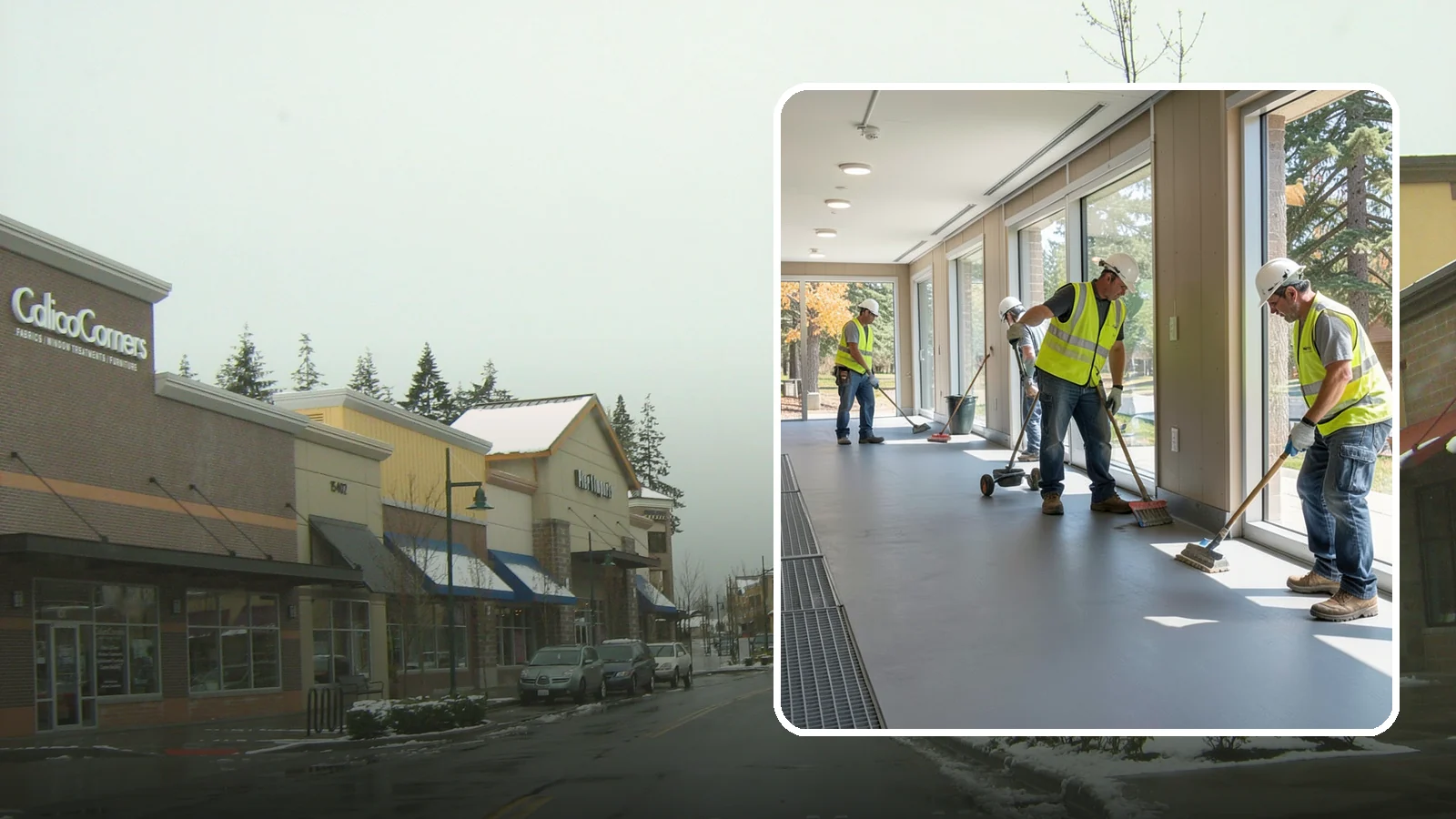 Facility Flooring Installation in Mill Creek, Snohomish County, WA - Commercial flooring installation for public buildings, including resilient, tile, and carpet systems.