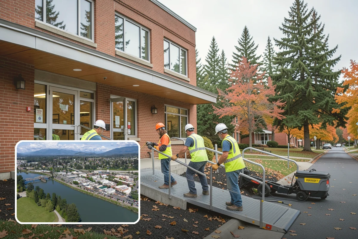 Facility Flooring Installation in Mount Vernon, Skagit County, WA - Durable systems specified for heavy public traffic