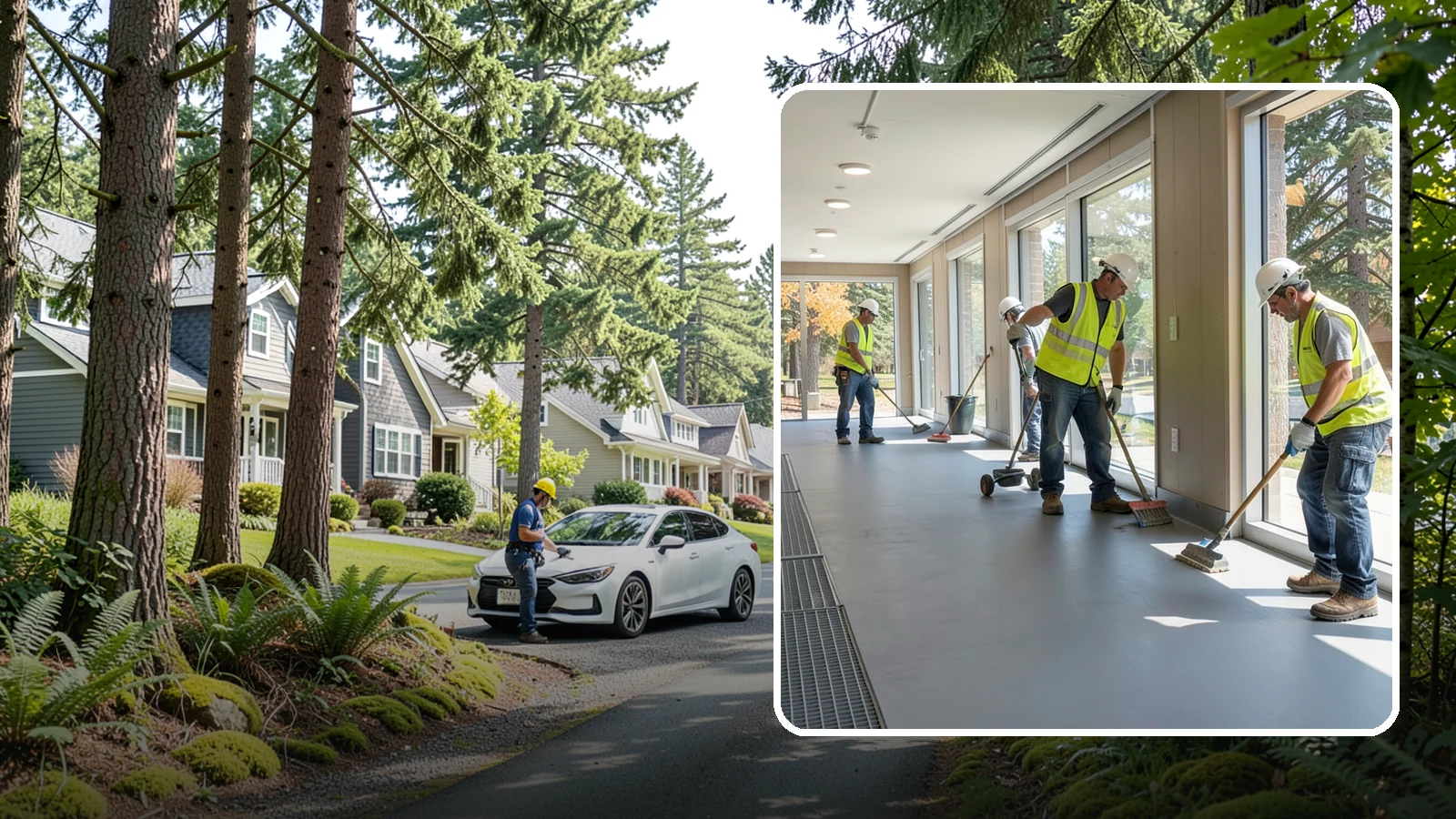 Facility Flooring Installation in Normandy Park, King County, WA - Commercial flooring installation for public buildings, including resilient, tile, and carpet systems.