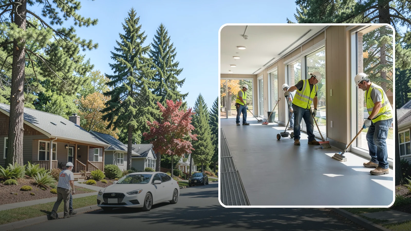 Facility Flooring Installation in Orting, Pierce County, WA - Commercial flooring installation for public buildings, including resilient, tile, and carpet systems.