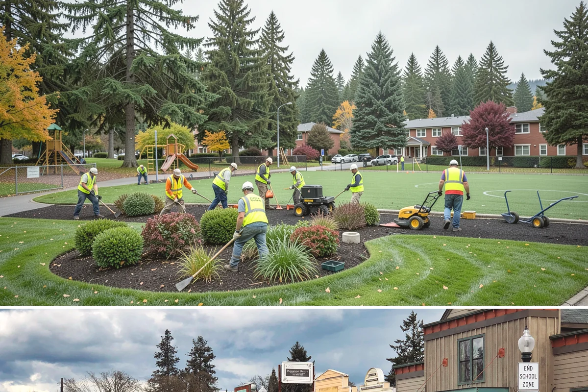 Facility Flooring Installation in Roy, Pierce County, WA - Flooring installs year-round and is commonly scheduled during breaks when spaces can be fully cleared.
