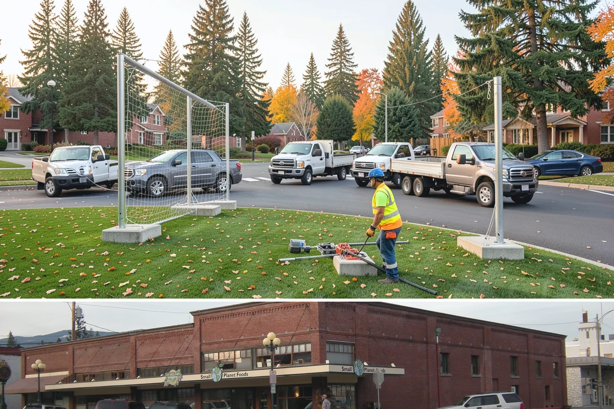 Facility Flooring Installation in Sedro-Woolley, Skagit County, WA - Flooring installs year-round and is commonly scheduled during breaks when spaces can be fully cleared.