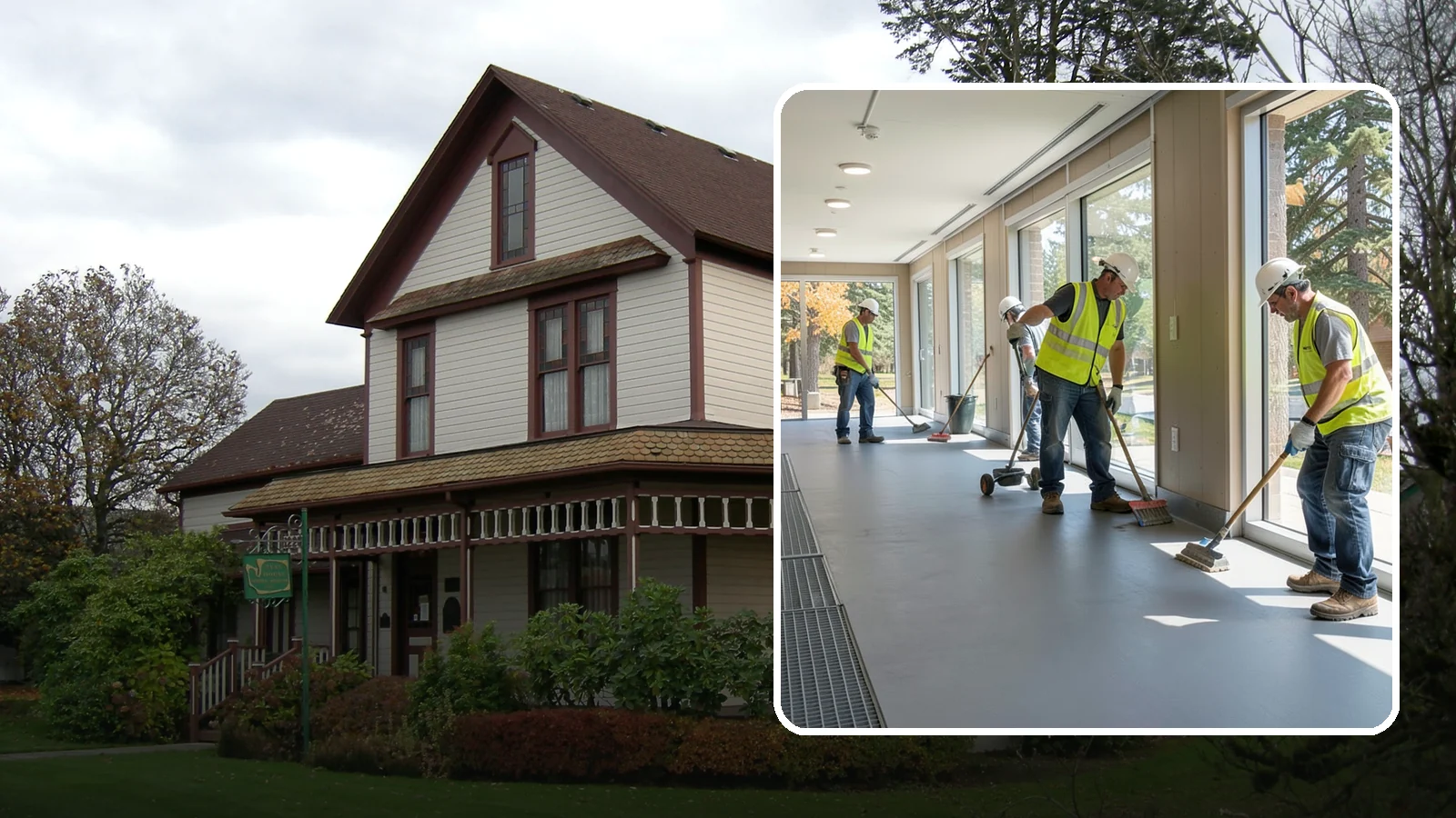 Facility Flooring Installation in Sumner, Pierce County, WA - Commercial flooring installation for public buildings, including resilient, tile, and carpet systems.