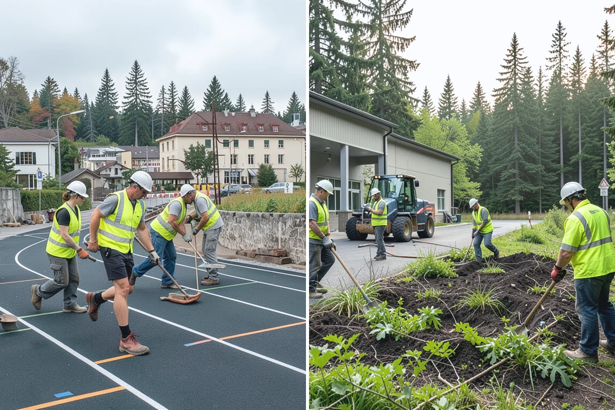 Facility Flooring Installation in Wilkeson, Pierce County, WA - Test and prepare the substrate for the flooring type