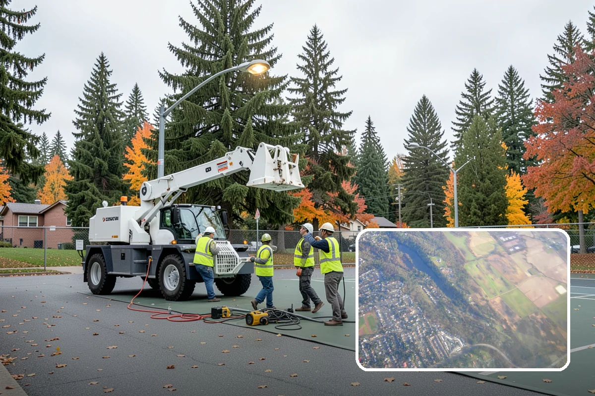 Facility Lighting Retrofit in Algona, King County, WA - Lowers energy and maintenance costs