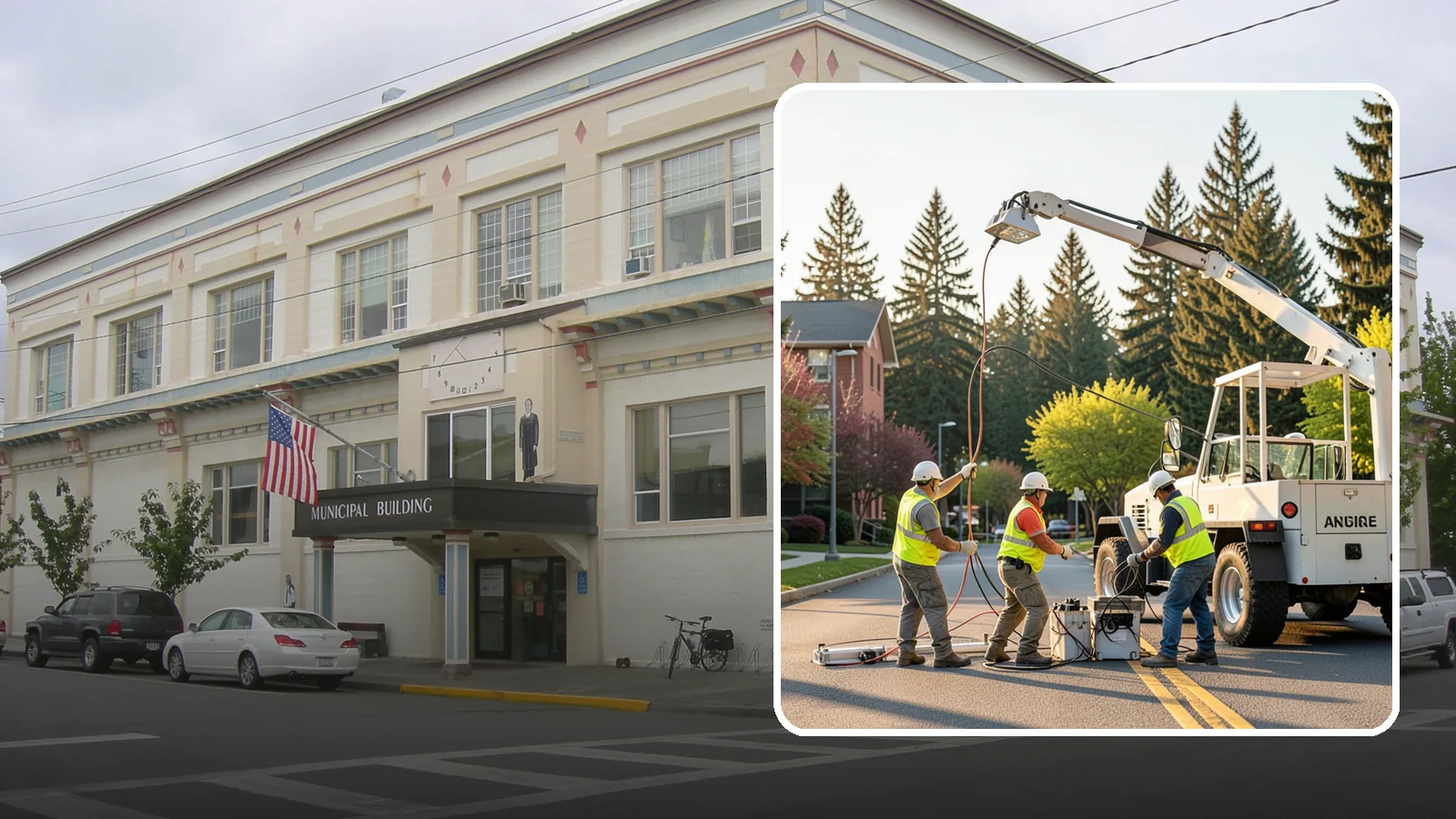 Facility Lighting Retrofit in Anacortes, Skagit County, WA - LED lighting retrofits that cut energy costs and improve light quality in public facilities.