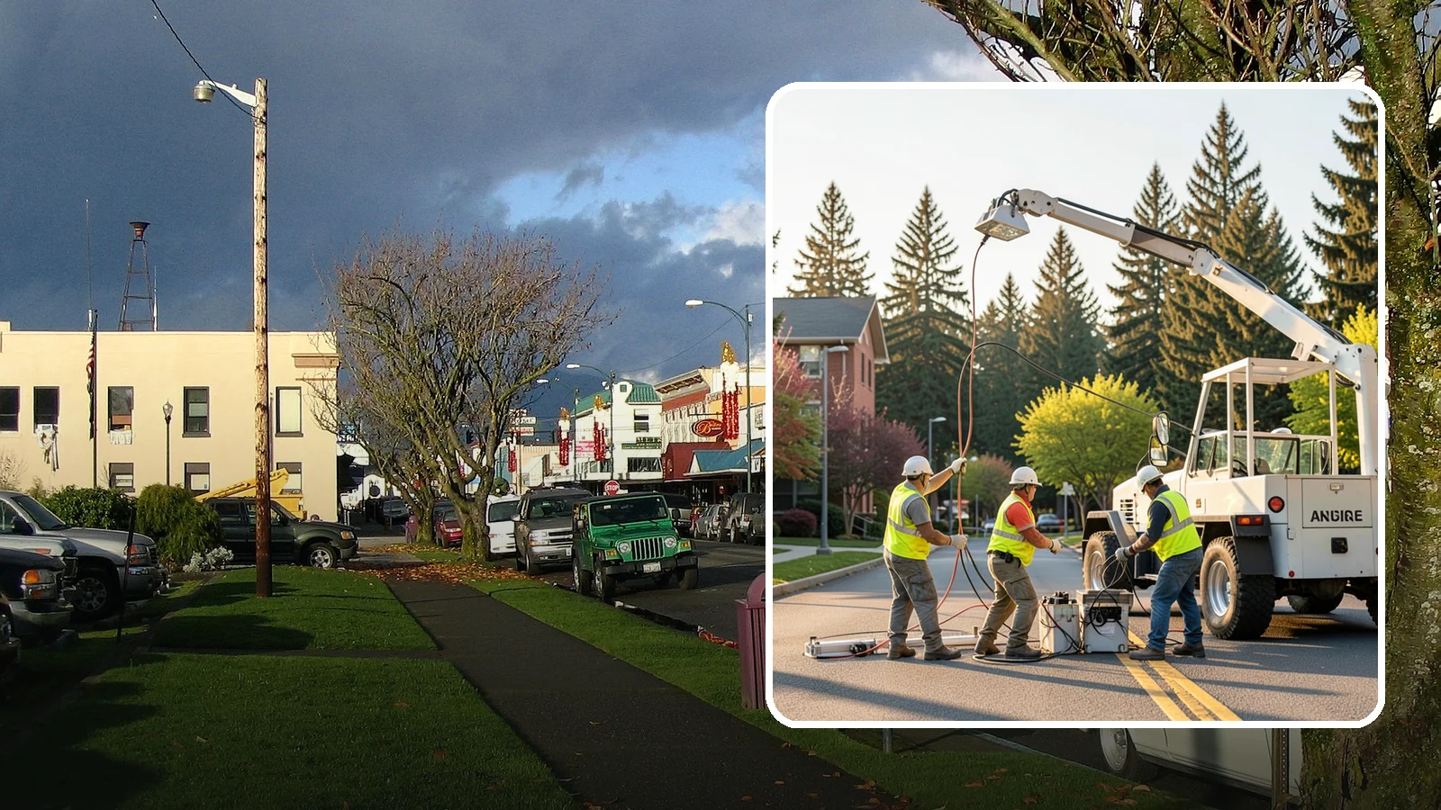 Facility Lighting Retrofit in Arlington, Snohomish County, WA - LED lighting retrofits that cut energy costs and improve light quality in public facilities.