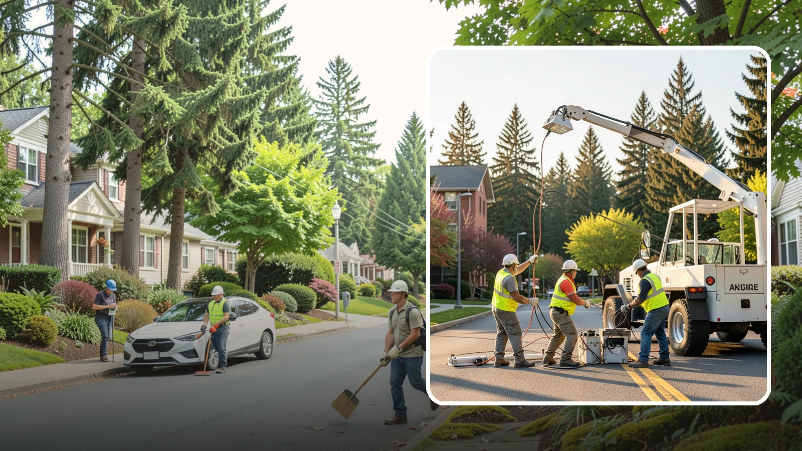 Facility Lighting Retrofit in Beaux Arts Village, King County, WA - LED lighting retrofits that cut energy costs and improve light quality in public facilities.