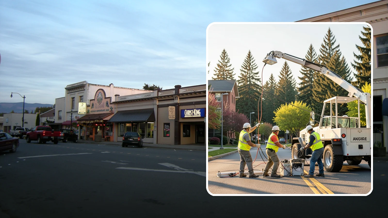 Facility Lighting Retrofit in Burlington, Skagit County, WA - LED lighting retrofits that cut energy costs and improve light quality in public facilities.