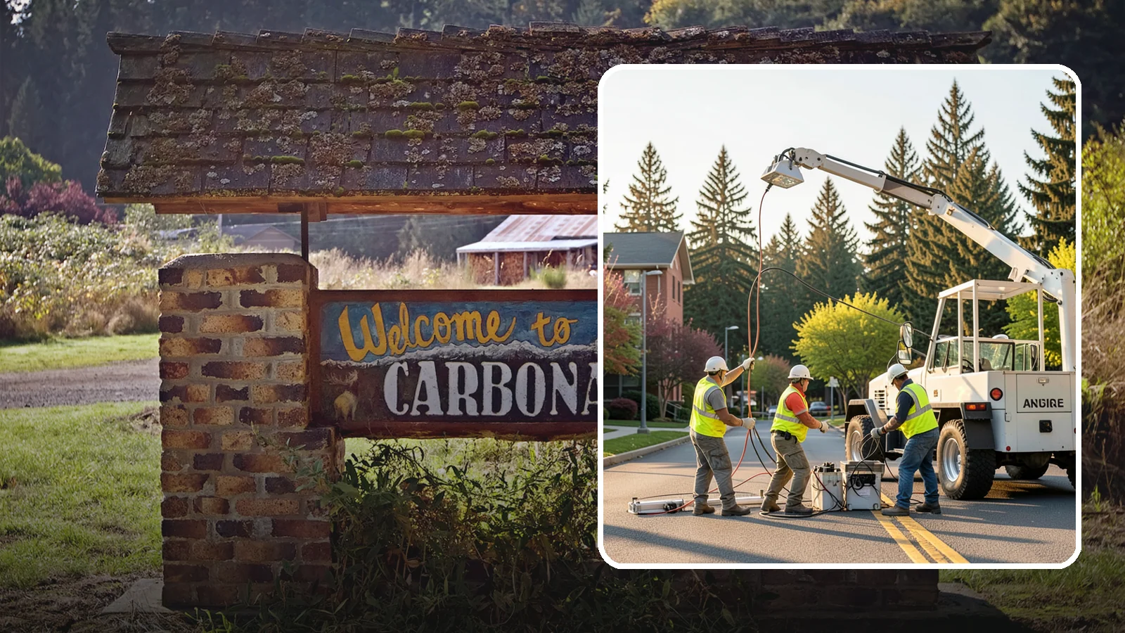 Facility Lighting Retrofit in Carbonado, Pierce County, WA - LED lighting retrofits that cut energy costs and improve light quality in public facilities.