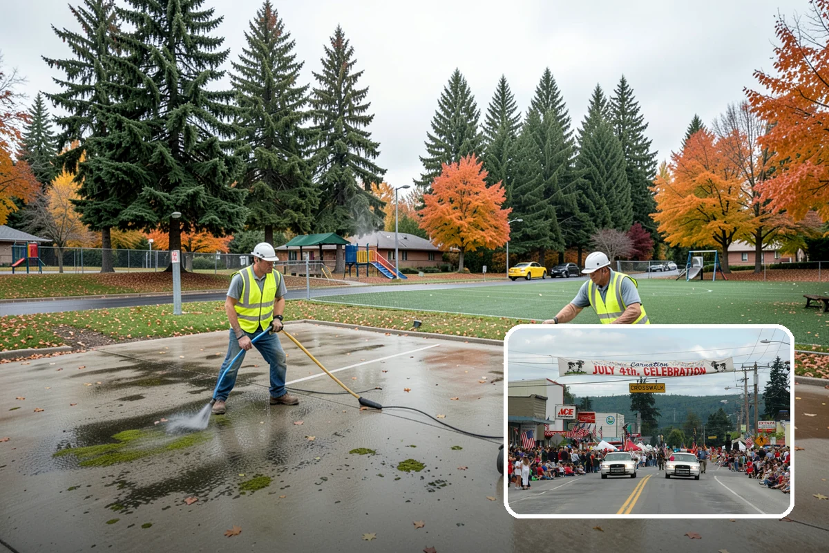 Facility Lighting Retrofit in Carnation, King County, WA - Lowers energy and maintenance costs