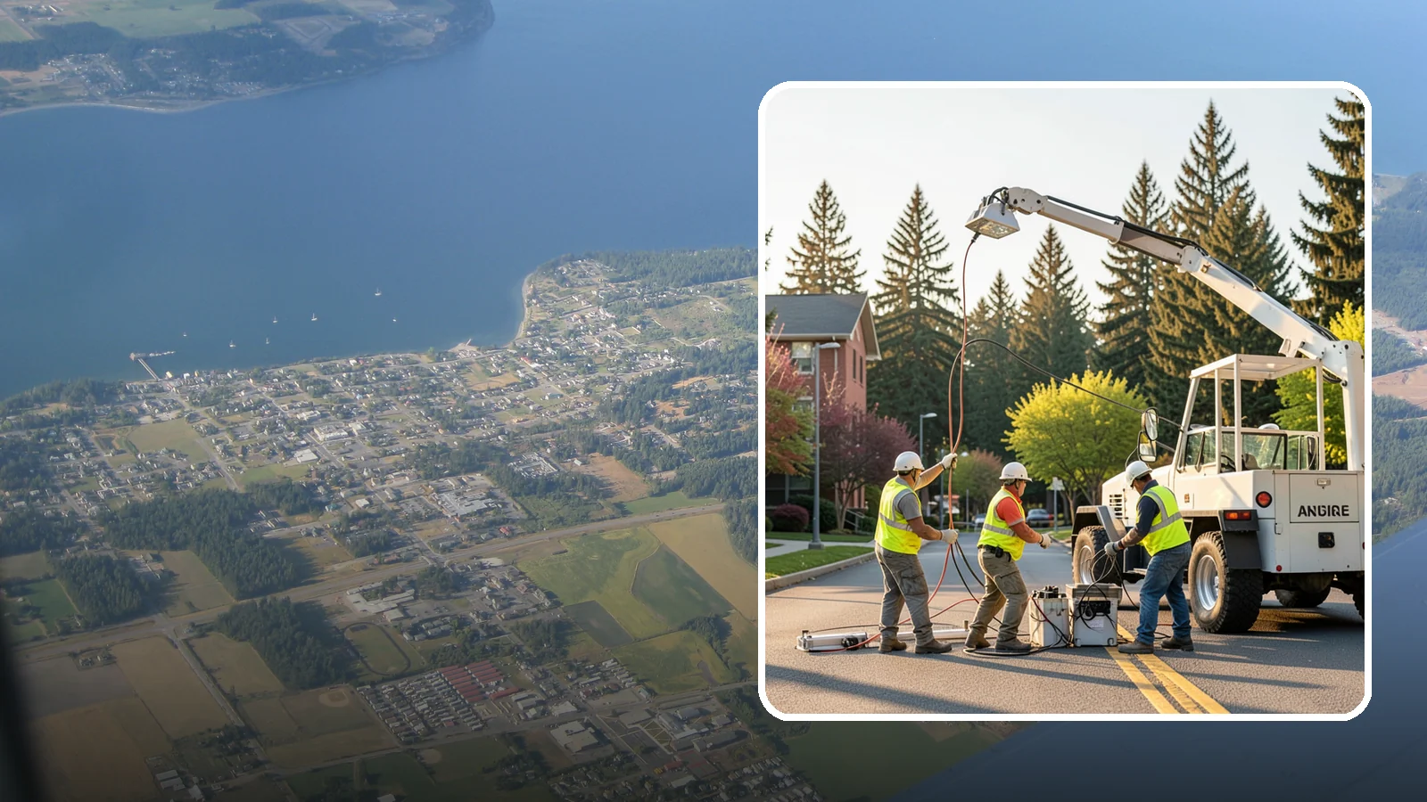 Facility Lighting Retrofit in Coupeville, Island County, WA - LED lighting retrofits that cut energy costs and improve light quality in public facilities.