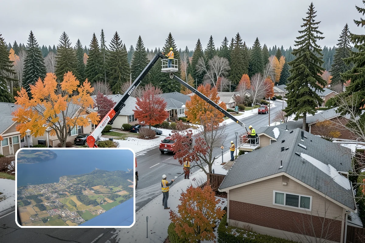 Facility Lighting Retrofit in Coupeville, Island County, WA - Lowers energy and maintenance costs