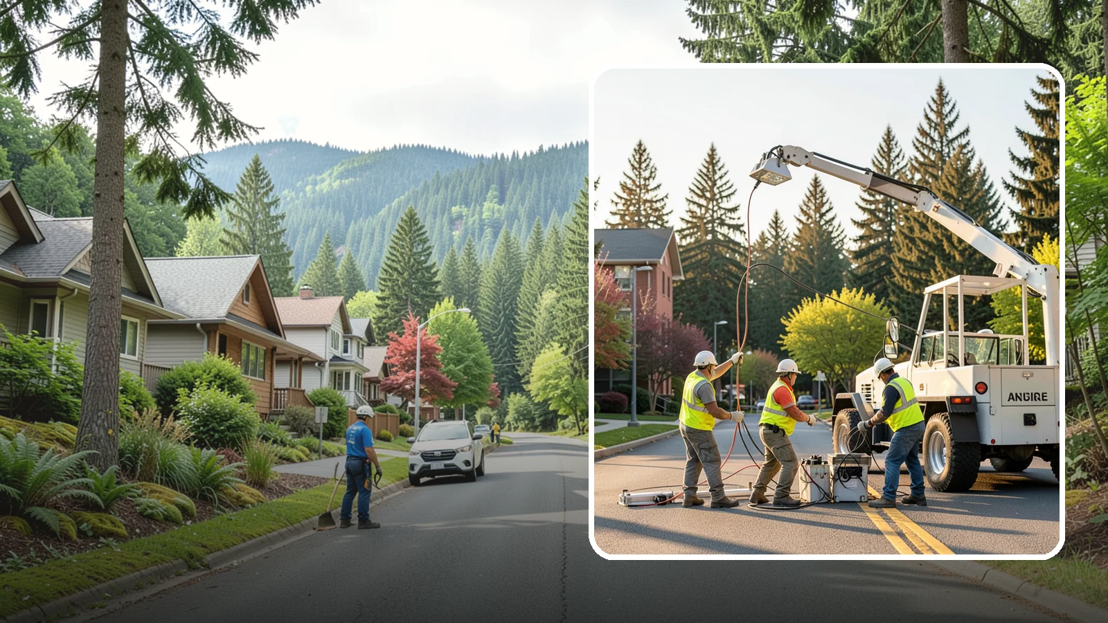 Facility Lighting Retrofit in Darrington, Snohomish County, WA - LED lighting retrofits that cut energy costs and improve light quality in public facilities.