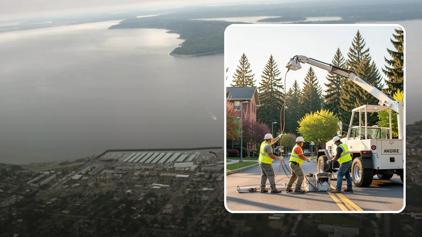 Facility Lighting Retrofit in Des Moines, King County, WA - LED lighting retrofits that cut energy costs and improve light quality in public facilities.