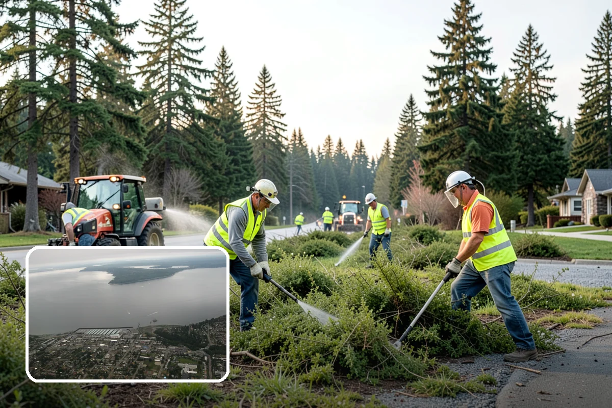 Facility Lighting Retrofit in Des Moines, King County, WA - Lowers energy and maintenance costs