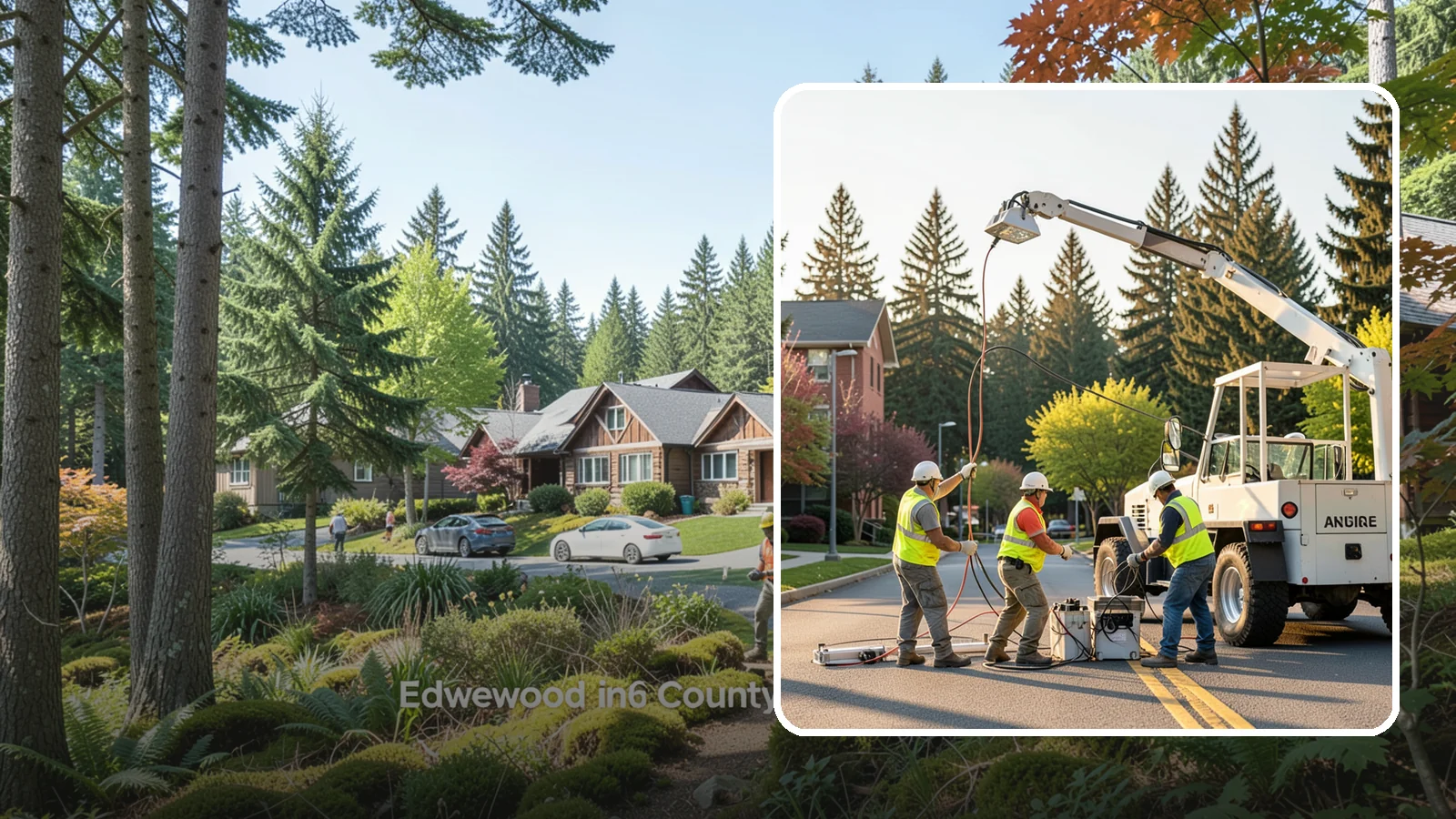 Facility Lighting Retrofit in Edgewood, Pierce County, WA - LED lighting retrofits that cut energy costs and improve light quality in public facilities.