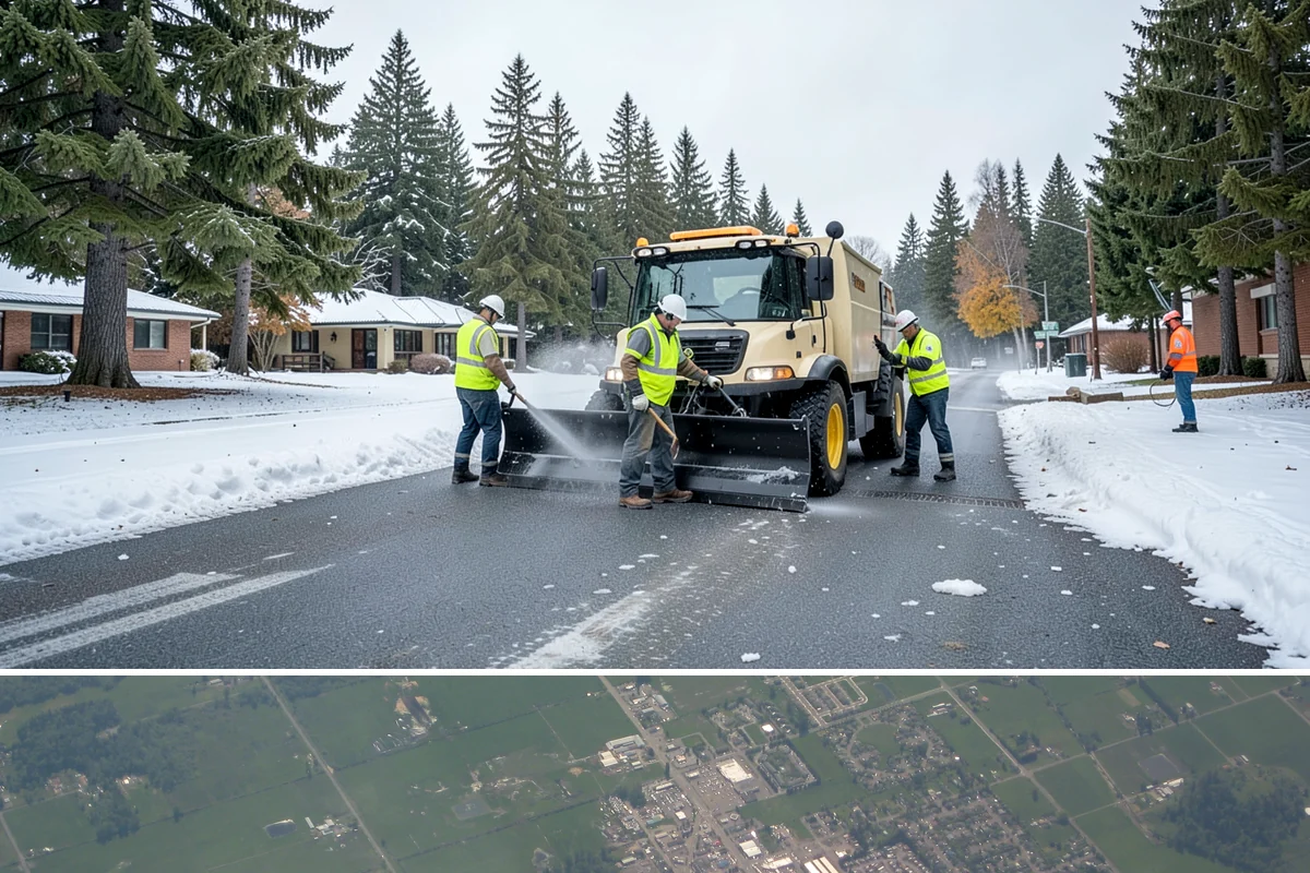 Facility Lighting Retrofit in Enumclaw, King County, WA - Lighting retrofits are an all-season service, and completing them before winter maximizes the benefit during the darkest months.
