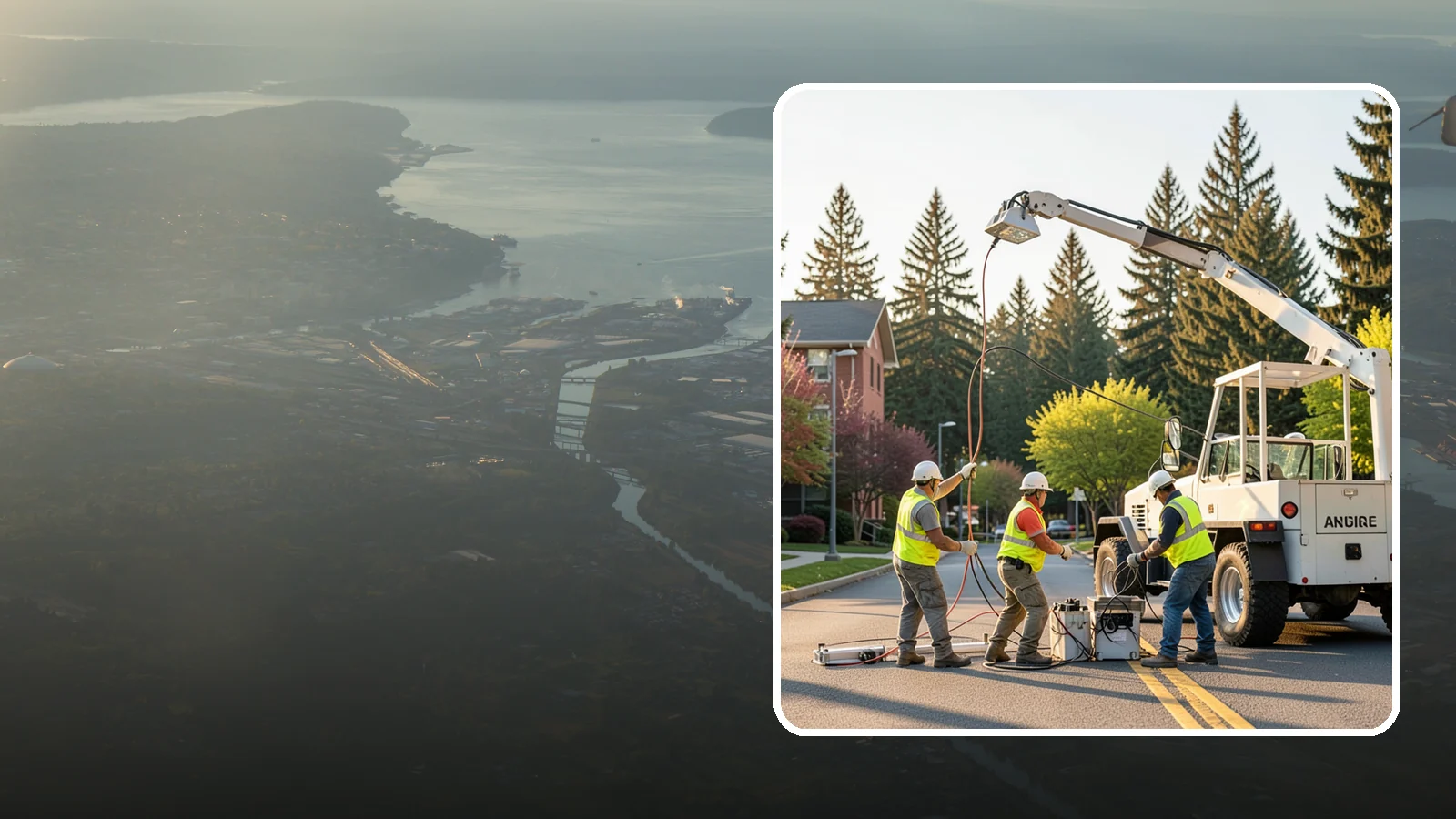 Facility Lighting Retrofit in Fife, Pierce County, WA - LED lighting retrofits that cut energy costs and improve light quality in public facilities.