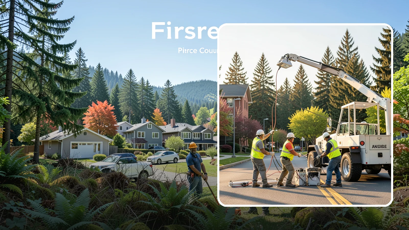 Facility Lighting Retrofit in Fircrest, Pierce County, WA - LED lighting retrofits that cut energy costs and improve light quality in public facilities.