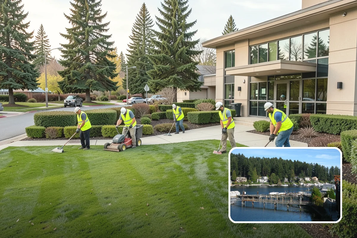 Facility Lighting Retrofit in Gig Harbor, Pierce County, WA - Lowers energy and maintenance costs