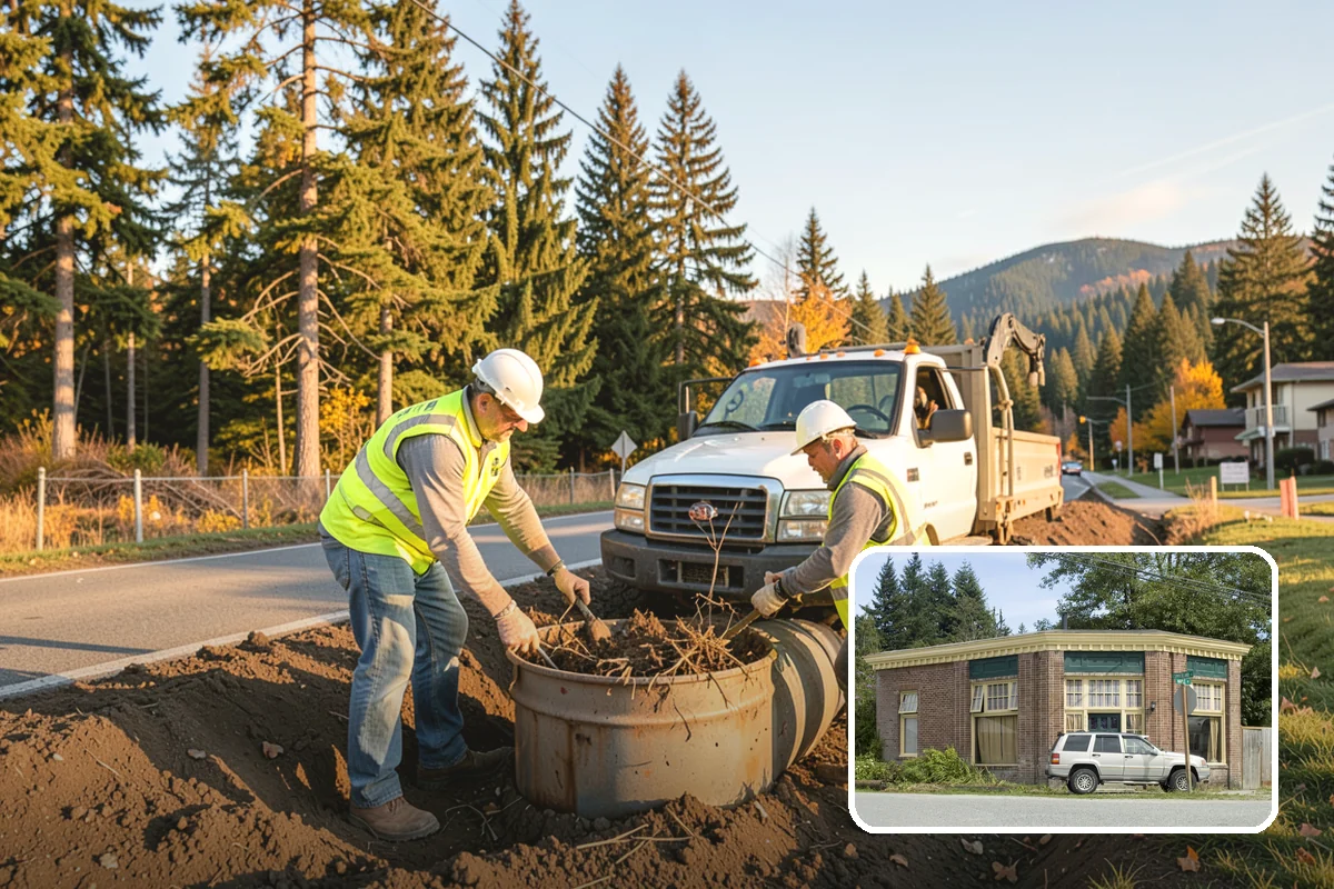 Facility Lighting Retrofit in Hamilton, Skagit County, WA - Lowers energy and maintenance costs