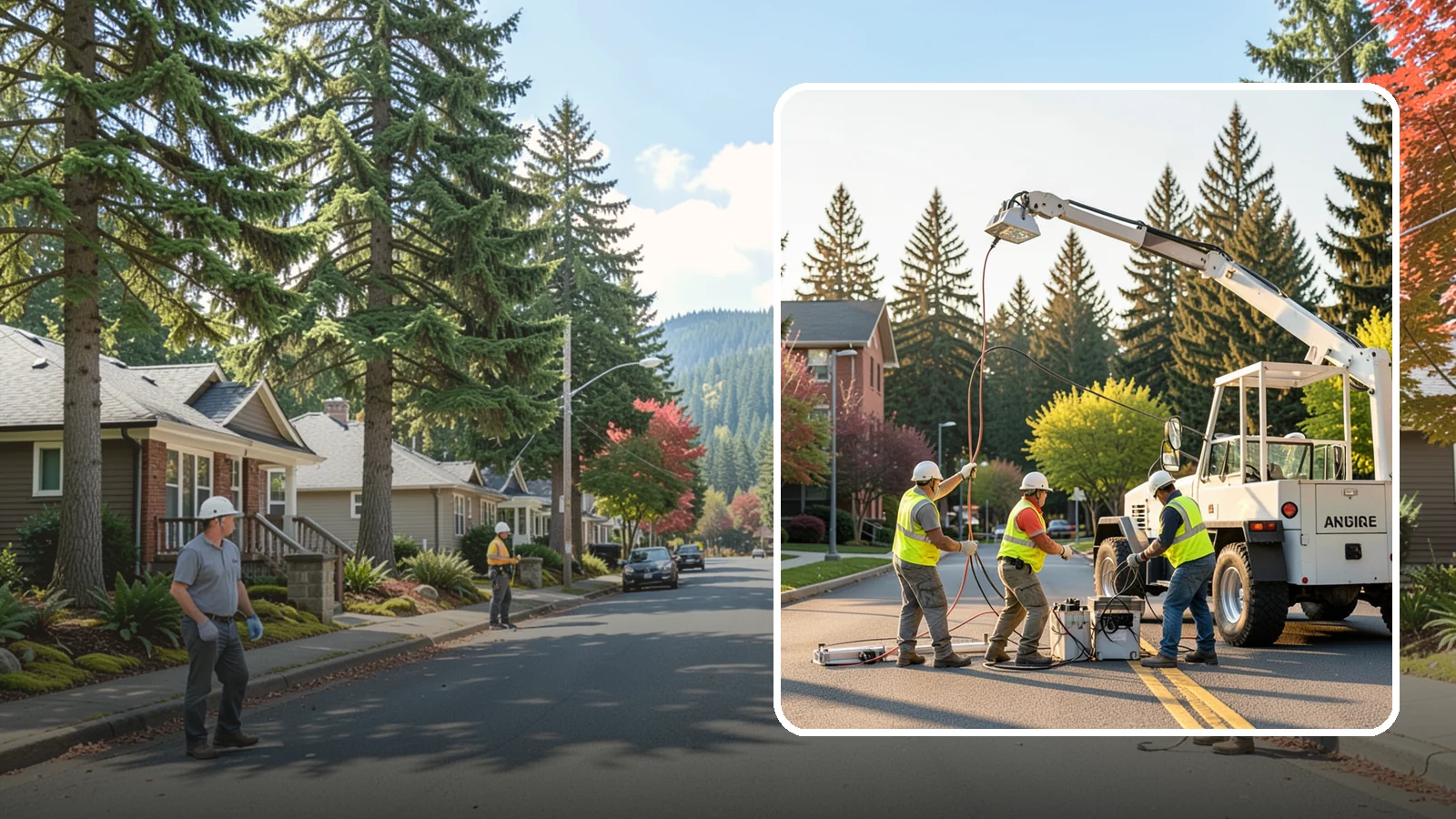 Facility Lighting Retrofit in Hunts Point, King County, WA - LED lighting retrofits that cut energy costs and improve light quality in public facilities.
