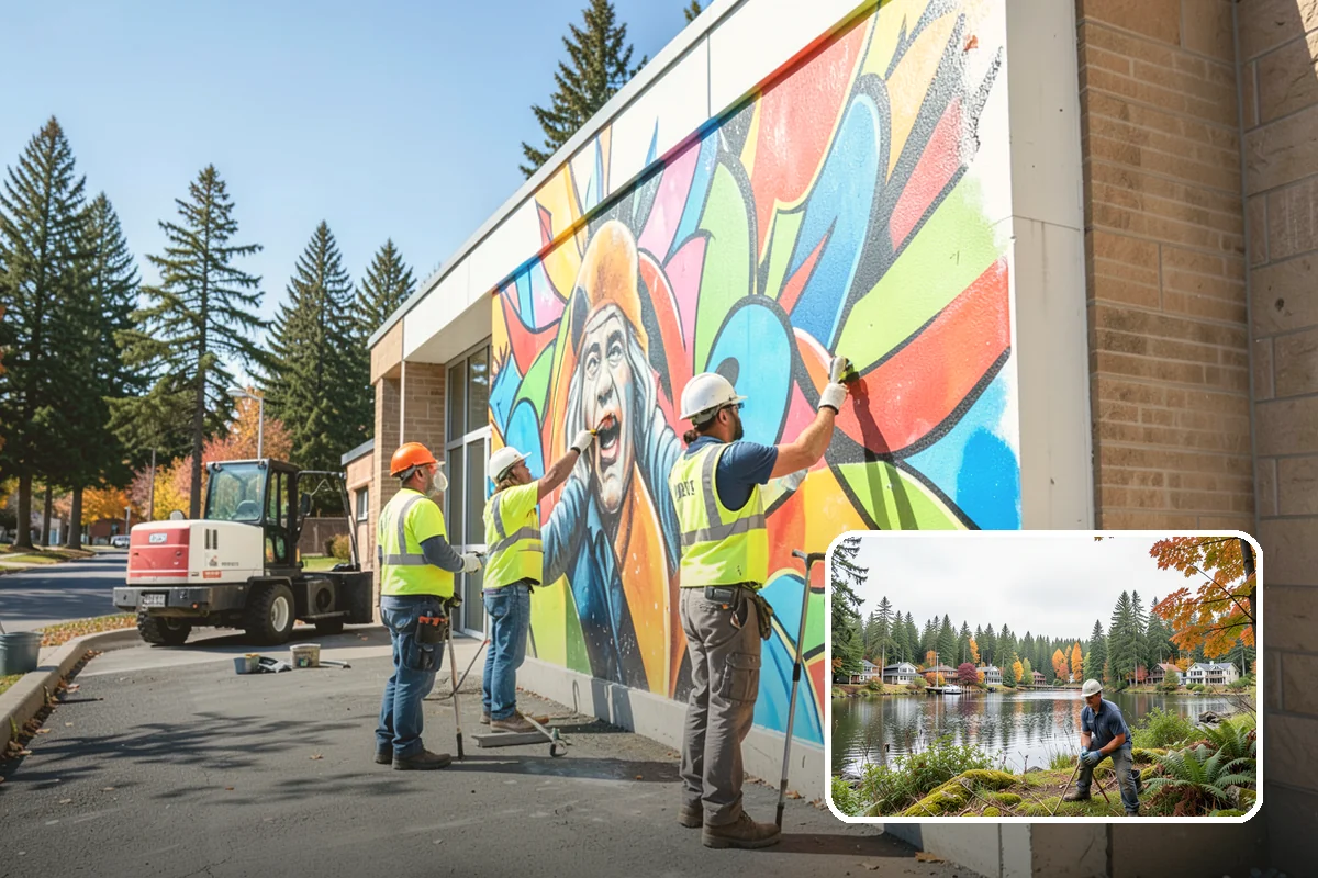 Facility Lighting Retrofit in La Conner, Skagit County, WA - Lowers energy and maintenance costs
