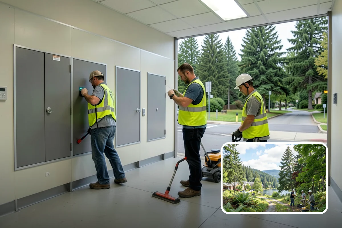 Facility Lighting Retrofit in Lake Forest Park, King County, WA - Lowers energy and maintenance costs