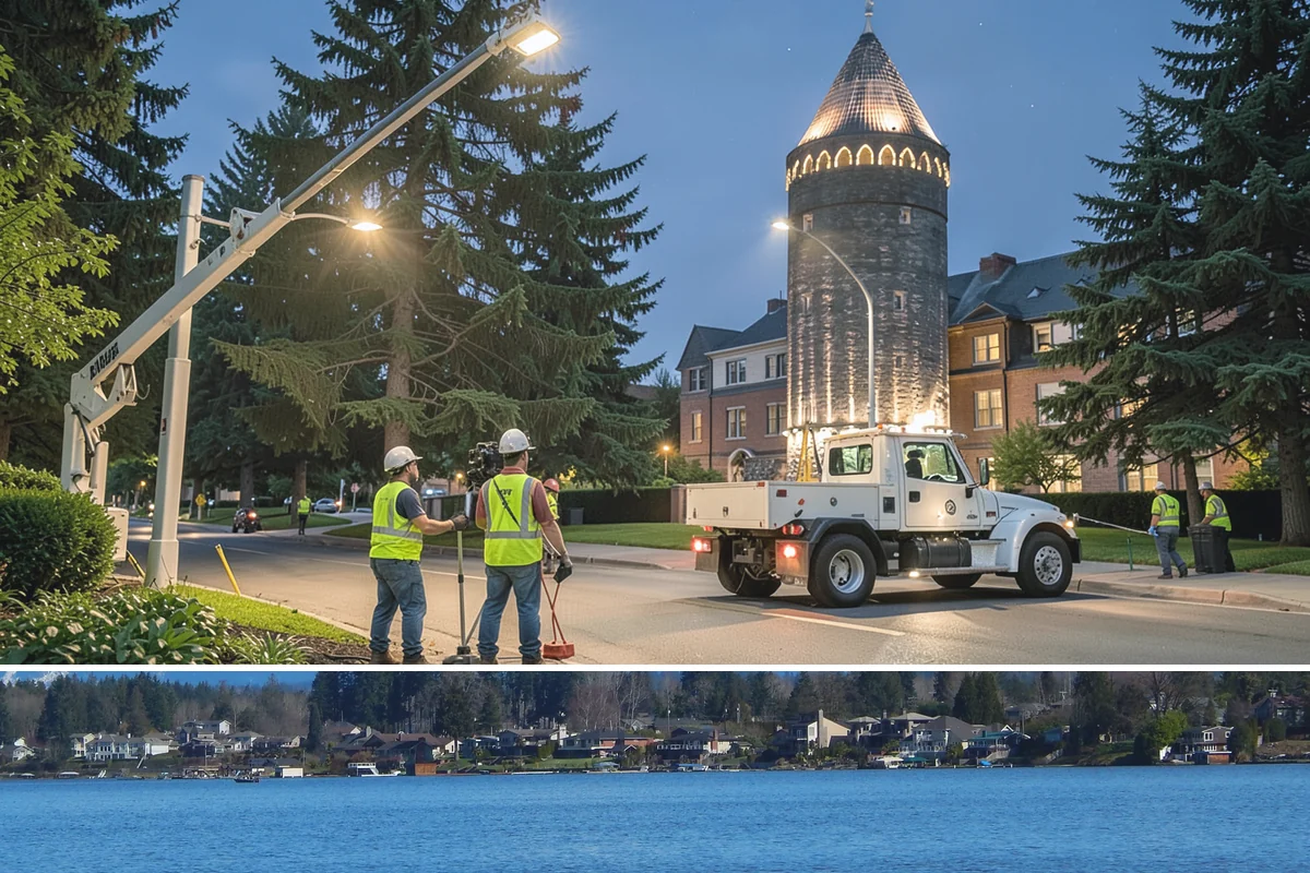 Facility Lighting Retrofit in Lake Stevens, Snohomish County, WA - Lighting retrofits are an all-season service, and completing them before winter maximizes the benefit during the darkest months.