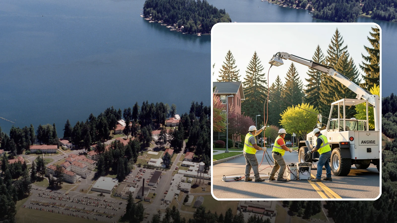 Facility Lighting Retrofit in Lakewood, Pierce County, WA - LED lighting retrofits that cut energy costs and improve light quality in public facilities.