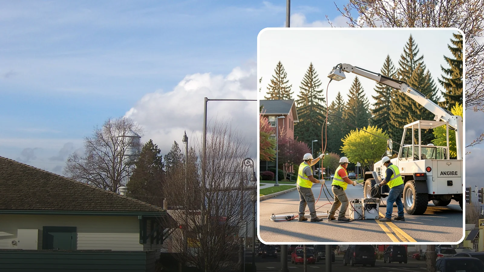Facility Lighting Retrofit in Marysville, Snohomish County, WA - LED lighting retrofits that cut energy costs and improve light quality in public facilities.