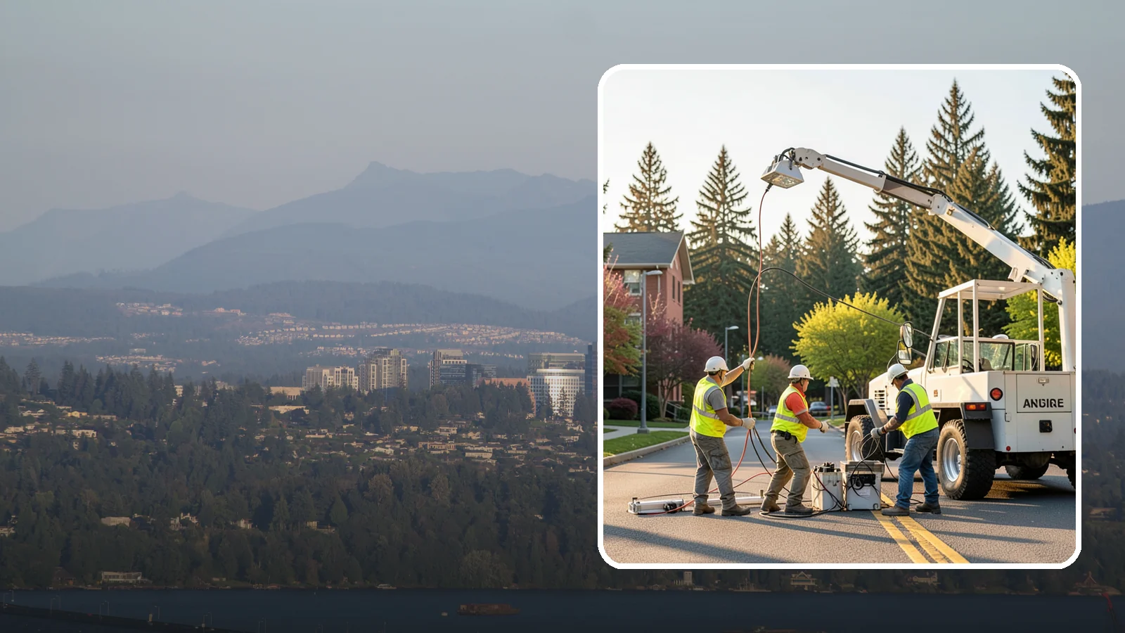 Facility Lighting Retrofit in Medina, King County, WA - LED lighting retrofits that cut energy costs and improve light quality in public facilities.