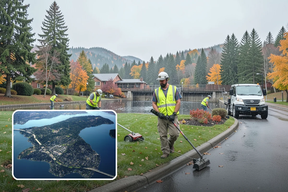 Facility Lighting Retrofit in Mercer Island, King County, WA - Lowers energy and maintenance costs