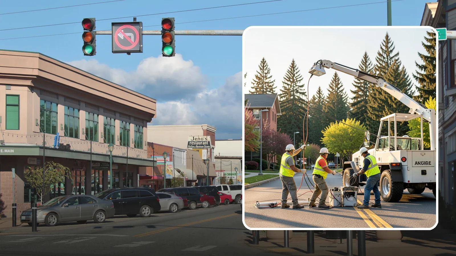 Facility Lighting Retrofit in Monroe, Snohomish County, WA - LED lighting retrofits that cut energy costs and improve light quality in public facilities.