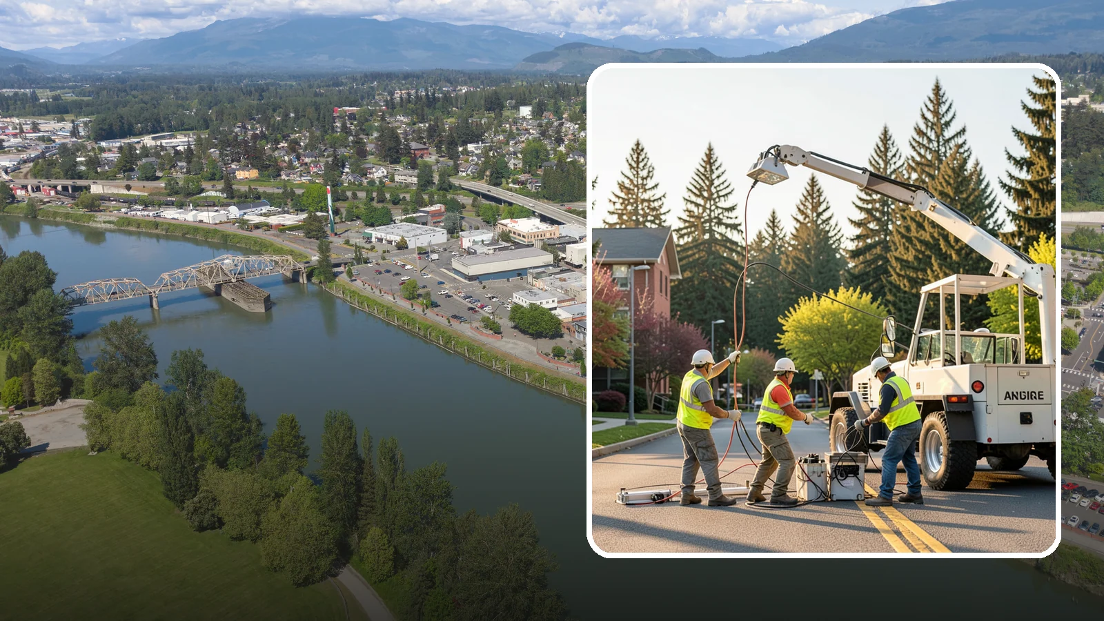 Facility Lighting Retrofit in Mount Vernon, Skagit County, WA - LED lighting retrofits that cut energy costs and improve light quality in public facilities.