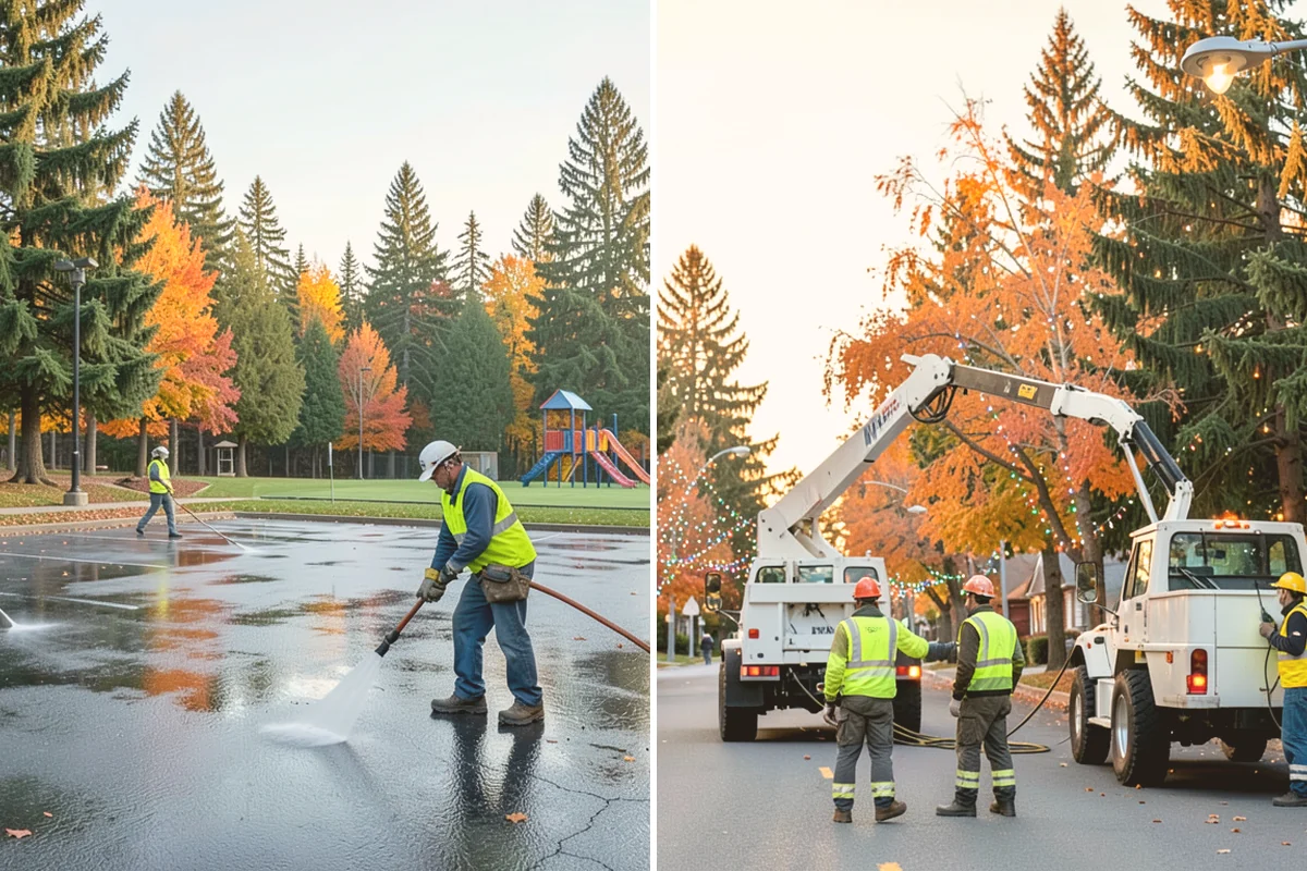 Facility Lighting Retrofit in Newcastle, King County, WA - Audit existing fixtures and light levels