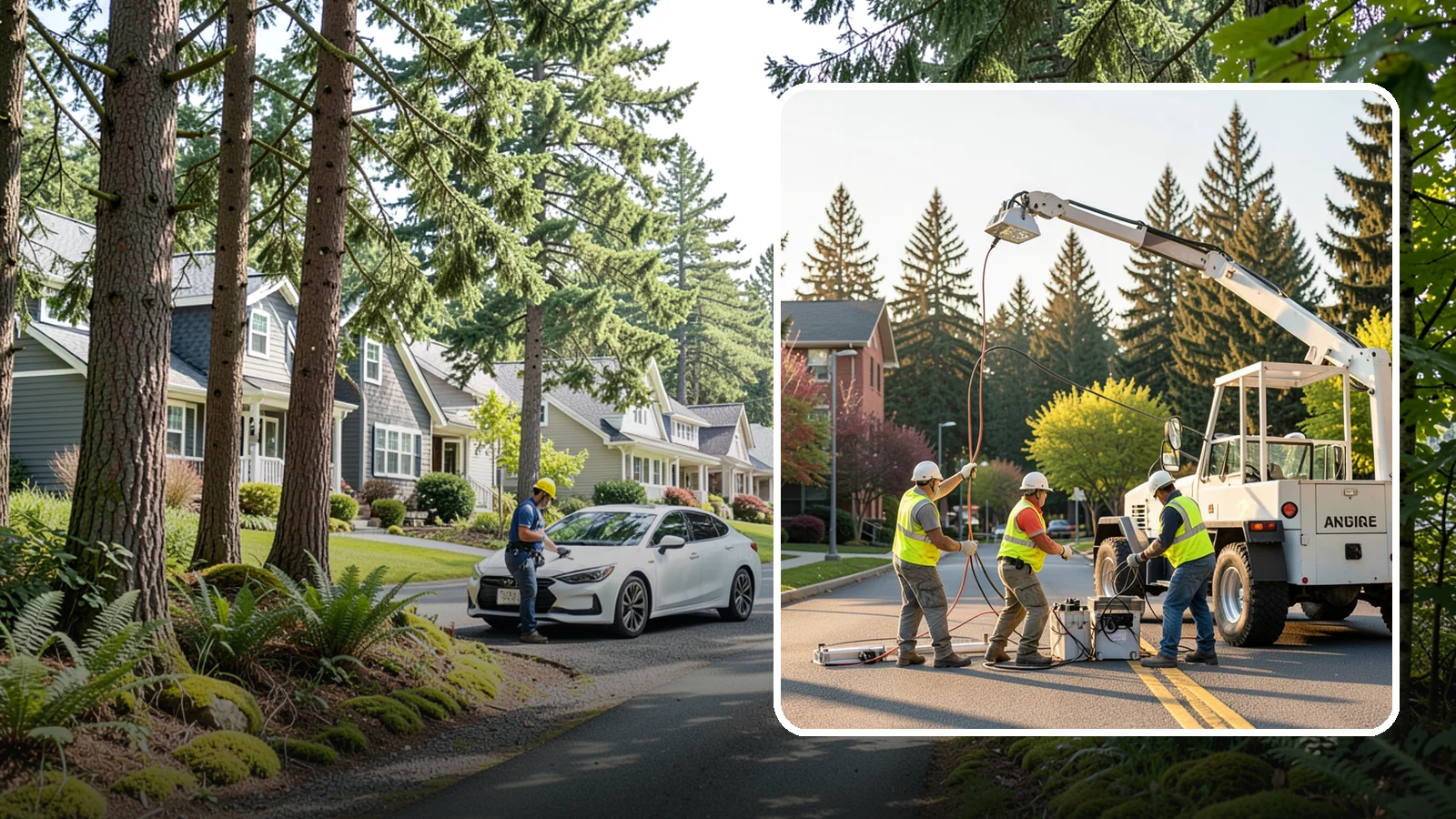 Facility Lighting Retrofit in Normandy Park, King County, WA - LED lighting retrofits that cut energy costs and improve light quality in public facilities.